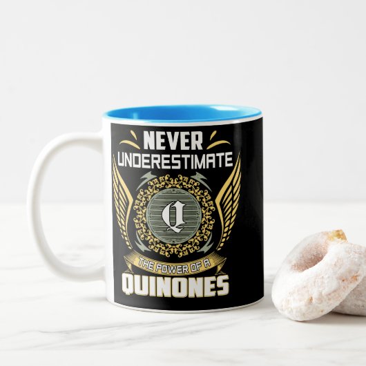 Never Underestimate The Power Of A Quinones Tweekleurige Koffiemok (Met donut)