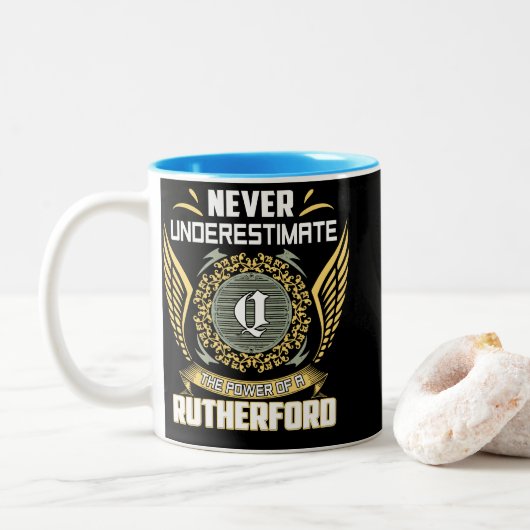 Never Underestimate The Power Of A Rutherford Tweekleurige Koffiemok (Met donut)
