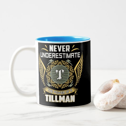 Never Underestimate The Power Of A Tillman Tweekleurige Koffiemok (Met donut)