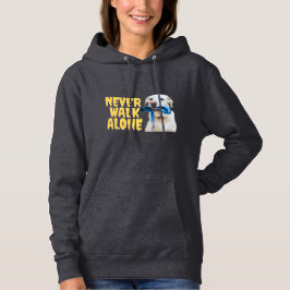Never Walk Alone — Hoodie for Dog Lovers 🐾 | Cozy