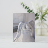 Never Weep Alone Angel Briefkaart (voorste uitzich (Staand voorkant)