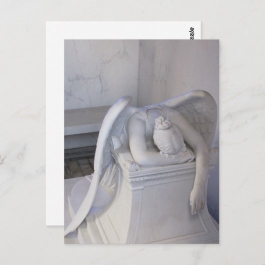 Never Weep Alone Angel Briefkaart (voorste uitzich (Voorkant / Achterkant)