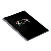 Never Wilts - Skelet Handen Rozen Notitieboek (Rechterzijde)
