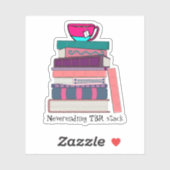Neverending TBR-stack Sticker (Vel)