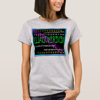 Neverentual_Border-iffic © 2013 James Warren T-shirt