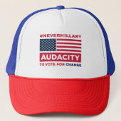 #NEVERHILLARY Trucker Hat Pet (Voorkant)