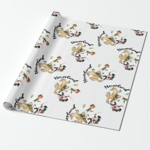 Neverland Adventure Peter Wendy Lost Boys Cadeaupapier