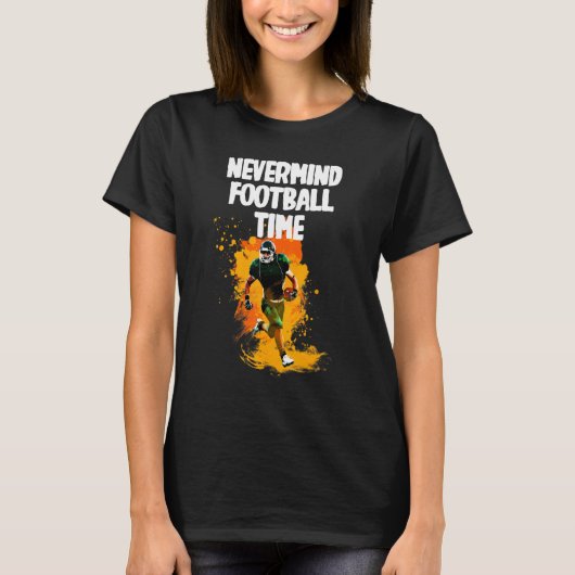 Nevermind Football Time T-shirt (Voorkant)
