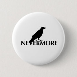 Nevermore 2 ronde button 5,7 cm