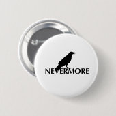 Nevermore 2 ronde button 5,7 cm (Voorkant /achterkant)