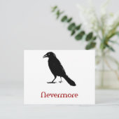 Nevermore Briefkaart (Staand voorkant)