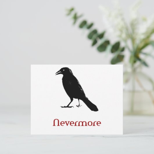 Nevermore Briefkaart (Staand voorkant)