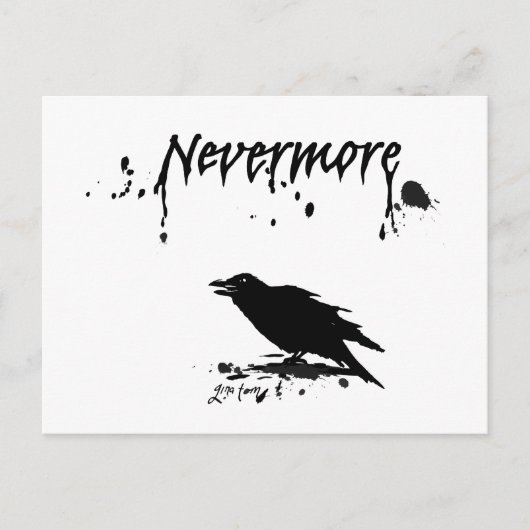 Nevermore Briefkaart (Voorkant)