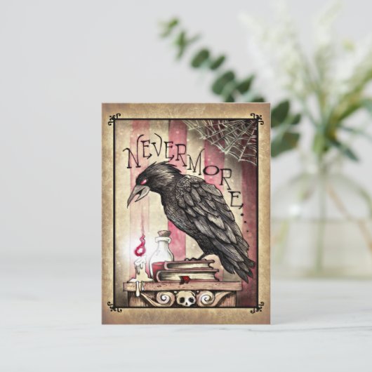 Nevermore Briefkaart (Staand voorkant)