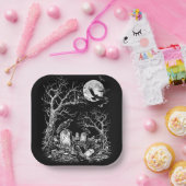 Nevermore Cemetery Papieren Bordje (Feest)