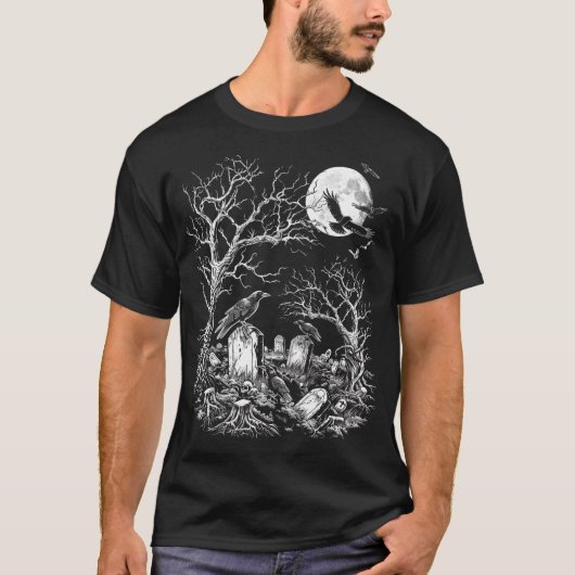 Nevermore Cemetery T-shirt (Voorkant)