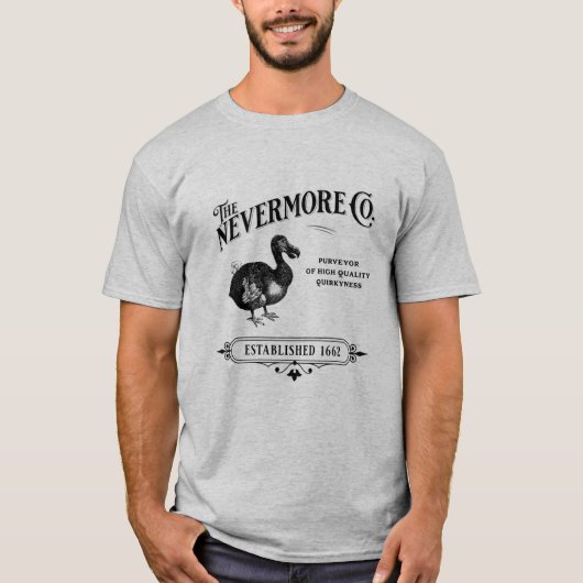 Nevermore Dodo Bird T-Shirt (Voorkant)