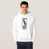 Nevermore | Edgar Allan Poe - Raven Hoodie (Voorkant volledig)