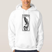 Nevermore | Edgar Allan Poe - Raven Hoodie (Voorkant)