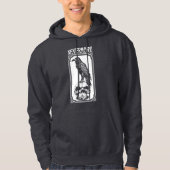 Nevermore | Edgar Allan Poe - Raven Hoodie (Voorkant)