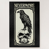 Nevermore | Edgar Allan Poe - Raven Legpuzzel (Verticaal)