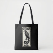 Nevermore | Edgar Allan Poe - Raven Tote Bag (Voorkant)