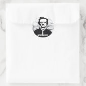 Nevermore Edgar Allan Poe Ronde Sticker (Tas)