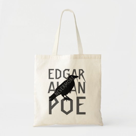 Nevermore Edgar Allan Poe Tote Bag (Voorkant)