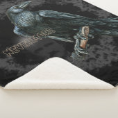Nevermore - Edgar Allen Poe Sherpa Deken (3/4)