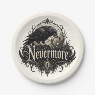 Nevermore Huwelijksring Trouwfeest Papieren Bordje