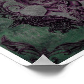 Nevermore in Green Poster (Hoek)