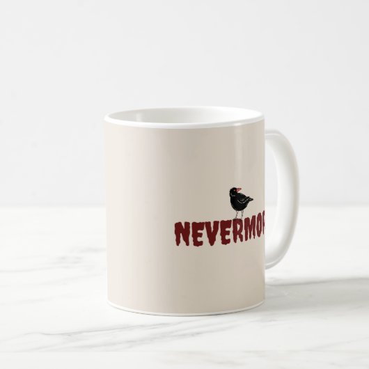 Nevermore Koffiemok (Voorkant rechts)