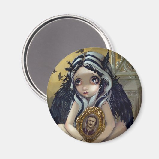 "Nevermore" Magneet (Voorkant / Achterkant)