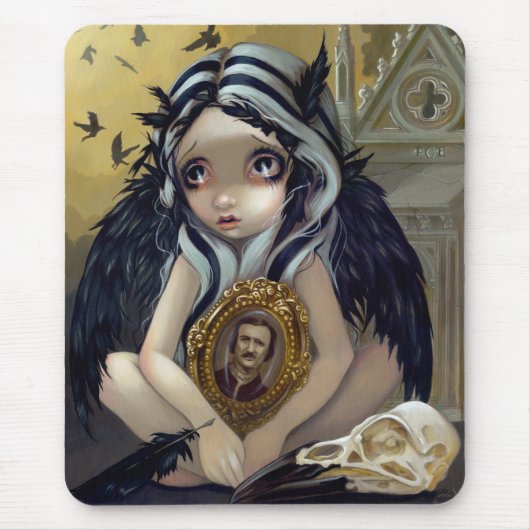 "Nevermore" Mousepad Muismat (Voorkant)