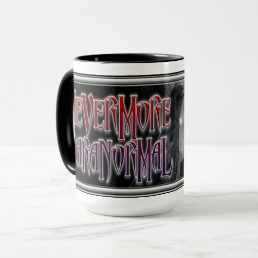 Nevermore Paranormal Mok (Voorkant links)