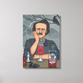 NEVERMORE POE CANVAS AFDRUK (Voorkant)