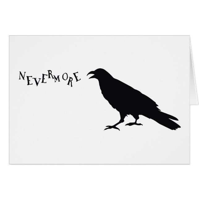Nevermore Raven (Voorkant Horizontaal)