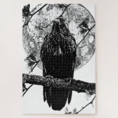 Nevermore Raven and the moon Legpuzzel (Verticaal)