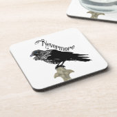 Nevermore Raven Bier Onderzetter (Linkerzijde)