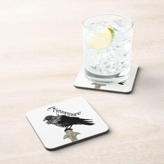 Nevermore Raven Bier Onderzetter (Rechterzijde)