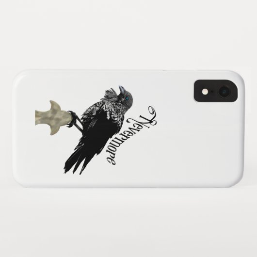 Nevermore Raven Case-Mate iPhone Case (Achterkant (horizontaal))