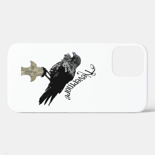 Nevermore Raven Case-Mate iPhone Case (Achterkant (horizontaal))