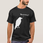 Nevermore Raven - Edgar Allen Poe Shirt (Voorkant)