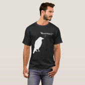 Nevermore Raven - Edgar Allen Poe Shirt (Voorkant volledig)