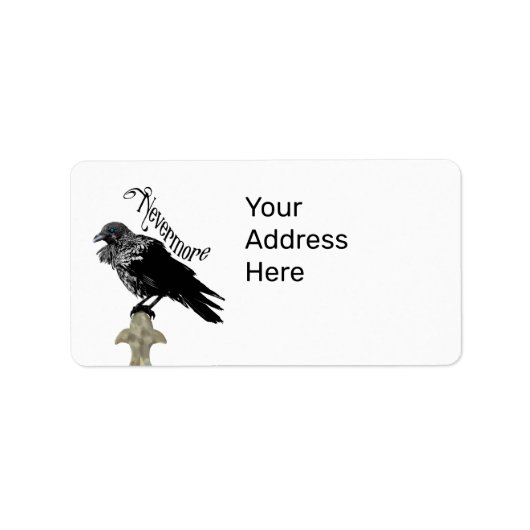 Nevermore Raven Etiket (Voorkant)
