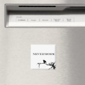 Nevermore Raven Gedicht Edgar Allan Poe Quote Magneet (Insitu (Vaatwasser))