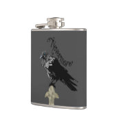 Nevermore Raven Heupfles (Links)