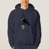 Nevermore Raven Hoodie (Voorkant)