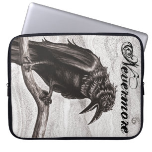 Nevermore Raven in het Mist Sleeve