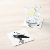 Nevermore Raven Kartonnen Onderzetters (Insitu)